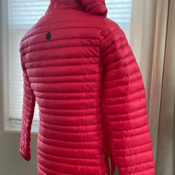 NWOT Stio Women's Vibrant Pink Puffer Down Pullover - Picture 4 of 11